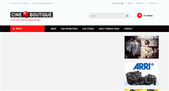 Desktop Screenshot of cineboutique.com